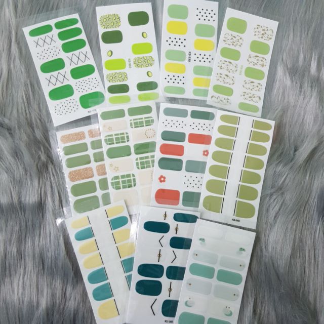 Miếng Dán Móng Tay Nail Sticker  • Choding Home