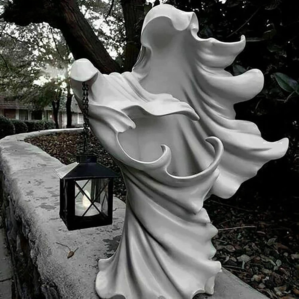 Lồng Đèn Hình Ma Có Đèn Trang Trí Halloween