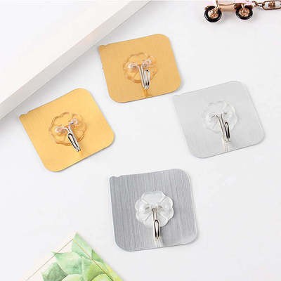 Móc treo đồ dán tường siêu chắc chắn kiểu chải sợi thời trang