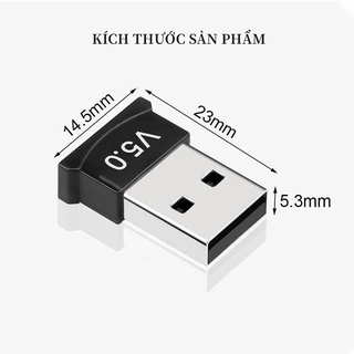 Máy Thu Bluetooth USB 5.0 Thu Bluetooth Truyền Bluetooth Máy Phát & Máy Thu Bộ Thu Phát Bluetooth