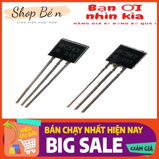 Transistor NPN BC547 TO92 0.1A 50V Bộ 5 con