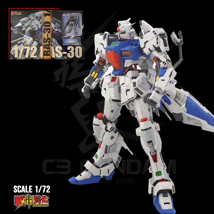 MÔ HÌNH GUNDAM RODAMS 1/72 RAS-30 PARTIOO LARGO/GP03S [BLUE COLOR]