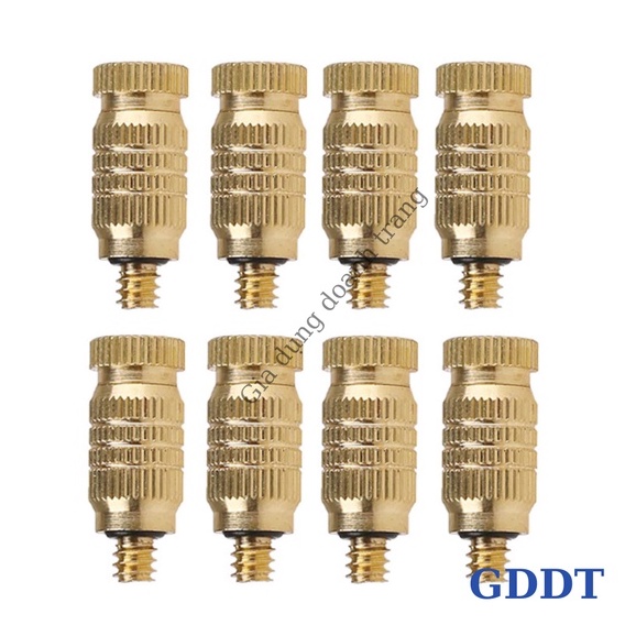 Béc phun sương, Đầu béc phun sương số 1, 2, 3, 4, 5, 6, 7, 8  phun sương làm mát quán xá, chăn nuôi, nông nghiệp