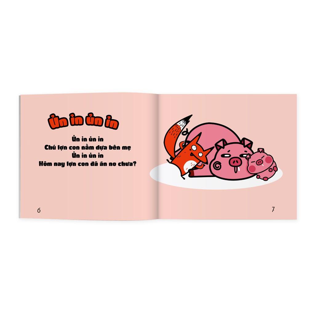 Sách Rón rén rón rén - Ehon Nhật Bản dành cho bé từ 0 - 6 tuổi