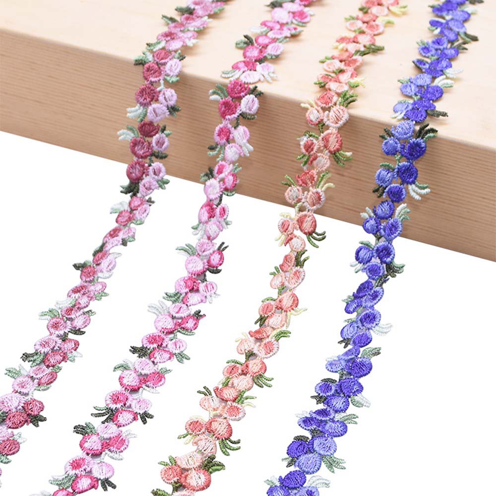 Dải ren hoa may quần áo 2 yard DIY