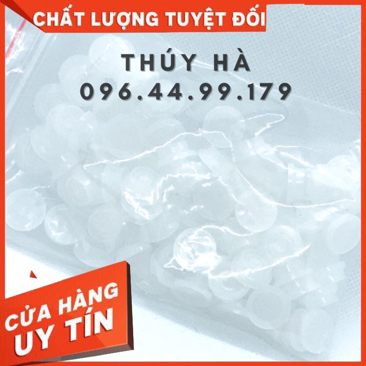 Nút đựng keo nối mi, Nút đựng keo trơn không dính TÚI 100 -50 -25 NÚT_dụng cụ nối mi_THÚY HÀ