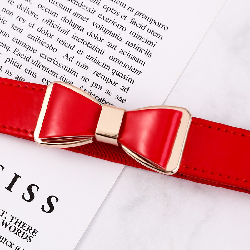 Đai váy bản 2,5cm nơ B23