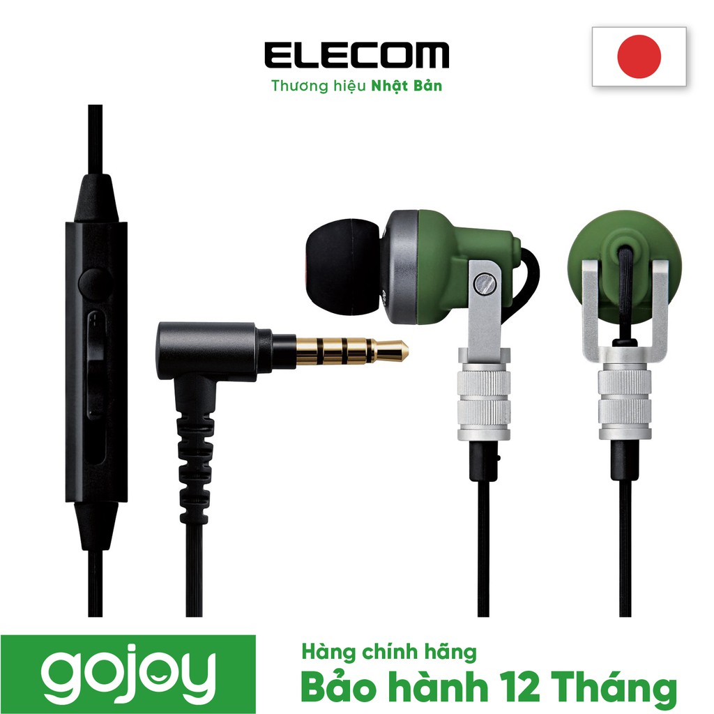 [Mã ELTECHZONE giảm 5% đơn 500K] Tai nghe nhét tai Hires S.A.T ELECOM EHP-CH3000 - bảo hành chính hãng 12 tháng