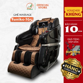 Ghế massage FUNIKO F65 phiên bản cao cấp bảo hành 10 năm con lăn 4d massage trị liệu toàn thân