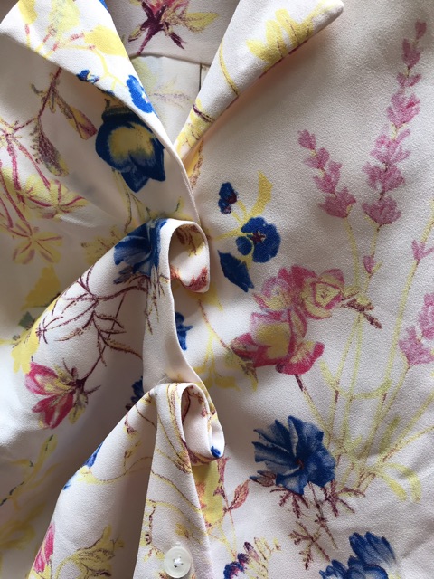 Sơ mi hoa 8SECOND dáng rộng ngang