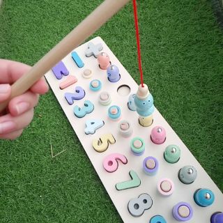 Bảng học số và câu cá đa năng