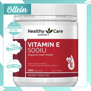 💎 Viên uống Vitamin E - Healthycare Úc - Mẫu mới