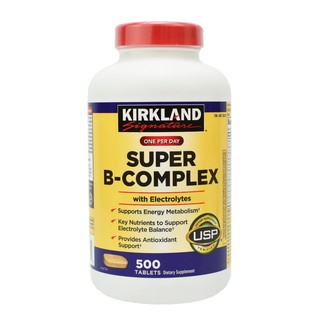 Viên Uống Kirkland Super B Complex (500v) - Mỹ date 09/2023
