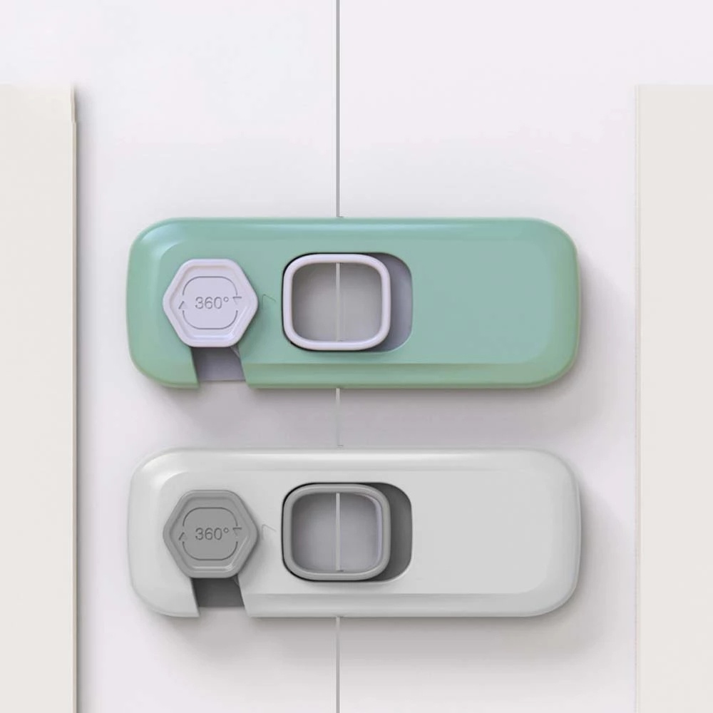 1 Khóa Tủ Đa Năng Tự Dính Chống Kẹp Tay An Toàn Cho Bé