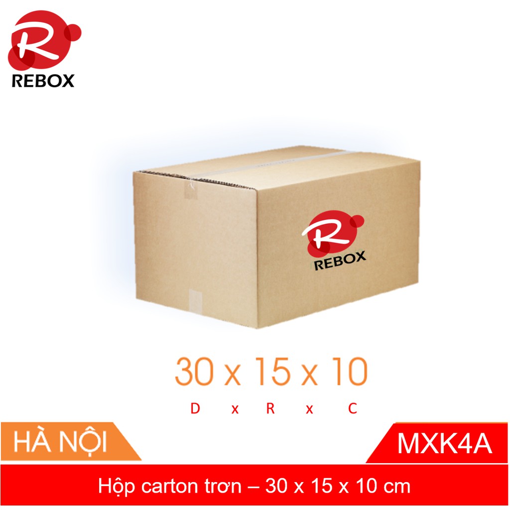 Hộp Carton 30x15x10 - 100 hộp đóng hàng siêu rẻ