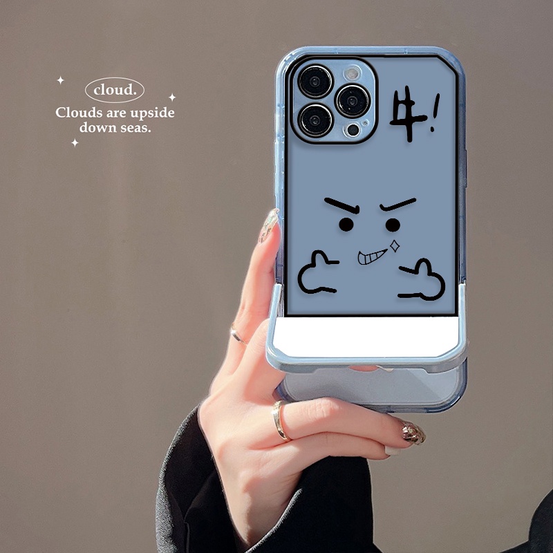 Ốp Điện Thoại Silicon Mềm Chống Sốc Có Giá Đỡ Cho IPhone 13 12 11 Pro MAX SE 2020 X XR XS MAX 8 7 6S 6 Plus