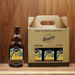Bia chai iBiero Apple Cider (Bia Táo)