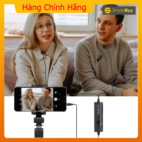 Micro cài áo cho điện thoại, máy ảnh, máy quay Maono AU-200, micro làm youtube vlog - Hàng chính hãng