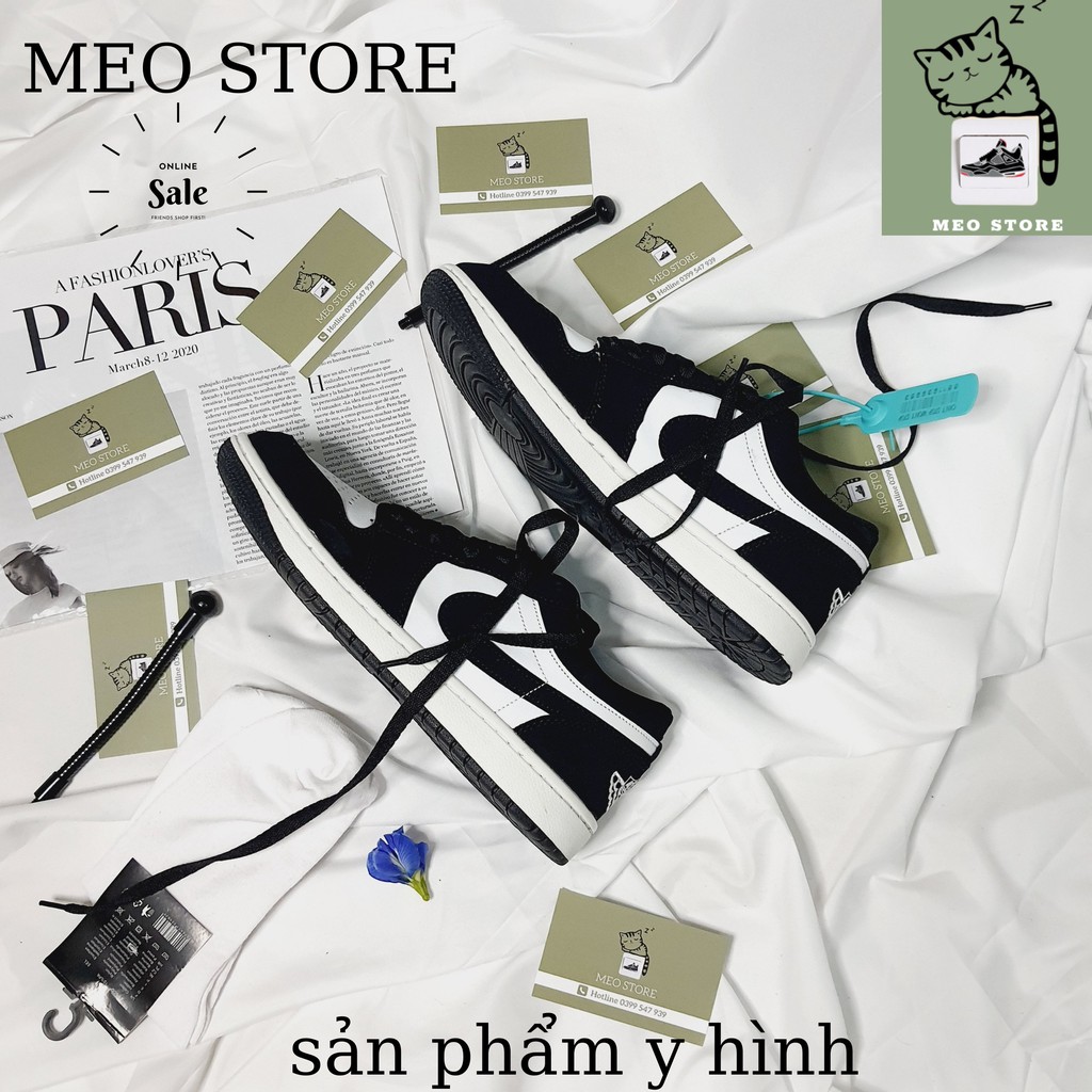 Giày jd panda, giày jodan panda, jd1 cổ thấp nam nữ, tặng tất cổ cao full bill-box-box bảo vệ, đủ size 36-43. | BigBuy360 - bigbuy360.vn