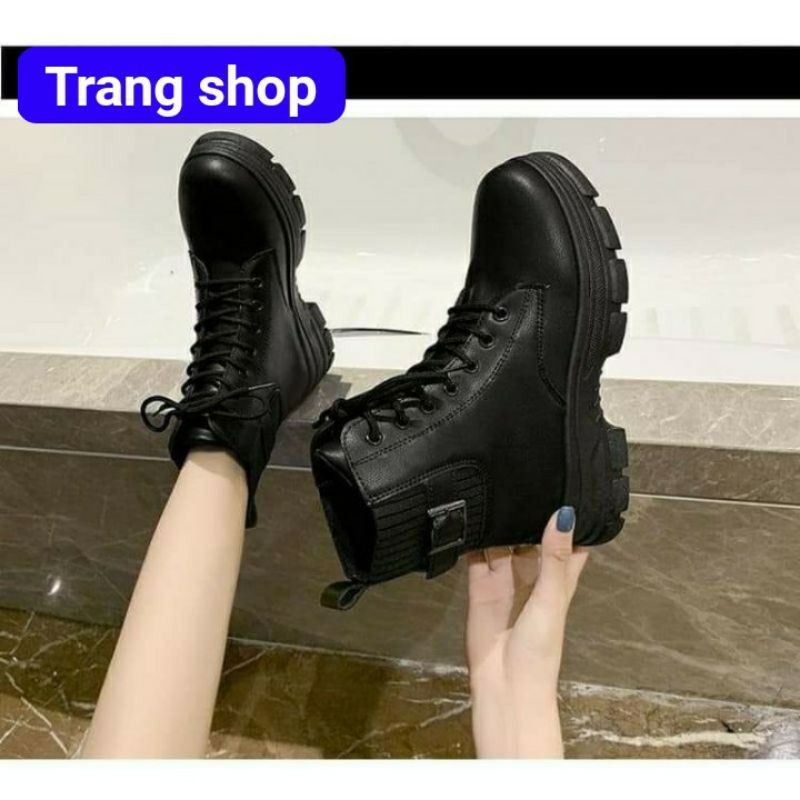 Bốt cổ cao ❤freeship❤ boot da mềm full hộp hàng nhập Quảng châu