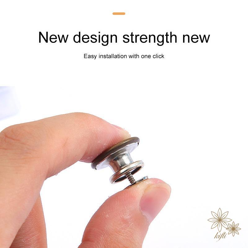 Nút nhấn eo điều chỉnh lưng quần jean không cần bấm có thể tháo rời