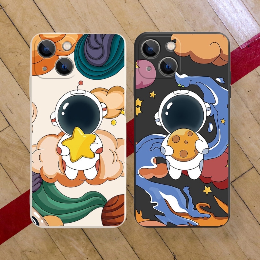 Ốp Vuông Phi hành gia Vivo Y01,Y15a,Y15s,V21 5G,Y33s,Y21s,Y53s,Y51 2020,Y20s,Y12s,Y50,Y19,Y12,Y15,Y17,Y91c,Y1s,Y91,Y93