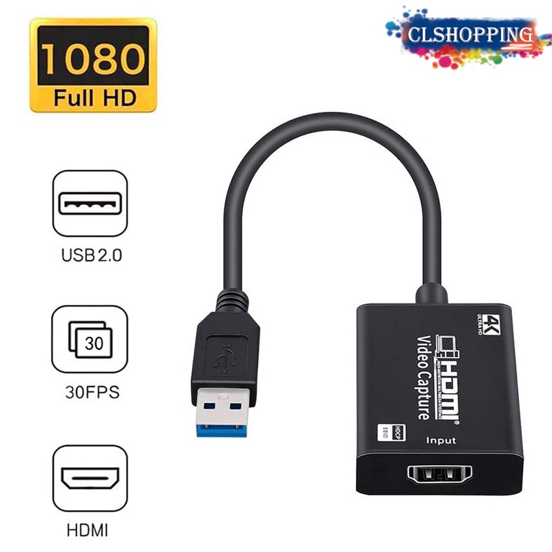 Thẻ ghi âm 4K USB 2.0 1080P HDMI chuyên dụng