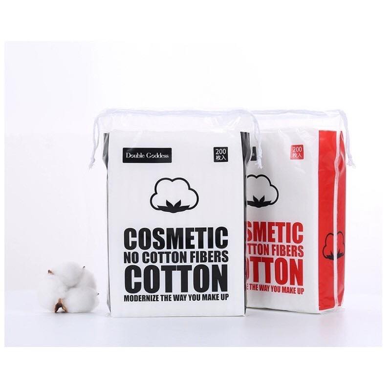Bông tẩy trang 200 miếng Cosmetic Cotton - SHOPFORGIRL | BigBuy360 - bigbuy360.vn