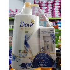 Dầu gội Dove phục hồi hư tổn chai 650g (tặng khăn tắm cao cấp)