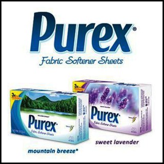 COMBO 2 HỘP GIẤY THƠM QUẦN ÁO LAVENDER PUREX MỸ VÀ BREEZE PUREX 40 TỜ,NHẬP KHẨU 100% TỪ MỸ,HƯƠNG THƠM DỊU NHẸ KÉO DÀI
