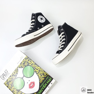 < VIDEO + ẢNH THẬT > GIÀY SNEAKER 1970 ĐEN CAO VÀ ĐEN THẤP