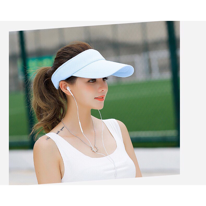 Nón Két  lưỡi trai nửa đầu thời trang thể thao tenis chơi golf  cho nữ