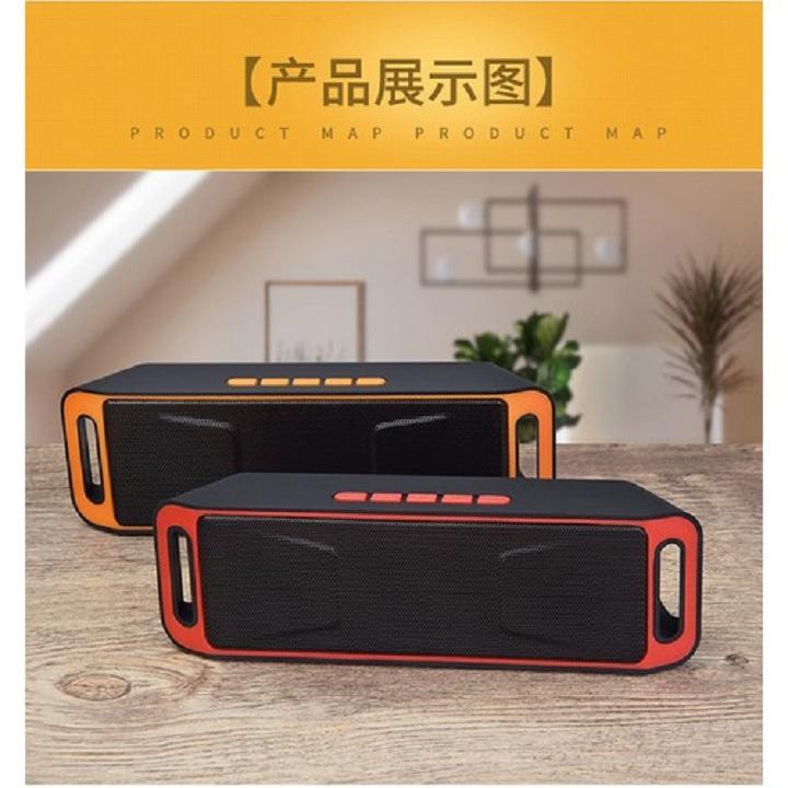 Loa Bluetooth Xách Tay Âm Thanh To Hay Chuẩn SC 208 - loa mini đẳng cấp