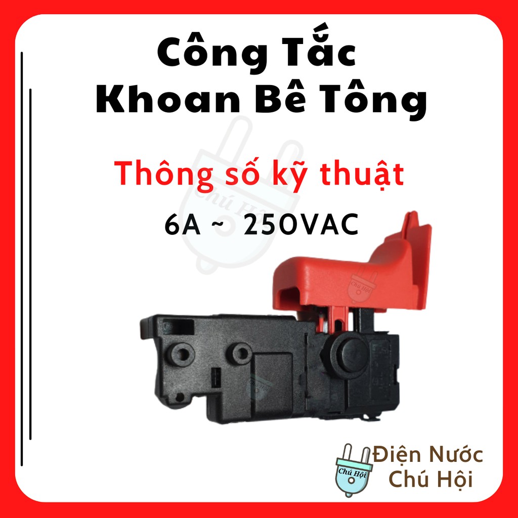 Công Tắc Máy Khoan Bê Tông BOSCH 2-26 DRE 3 chức năng chuyên dụng Điện nước chú Hội