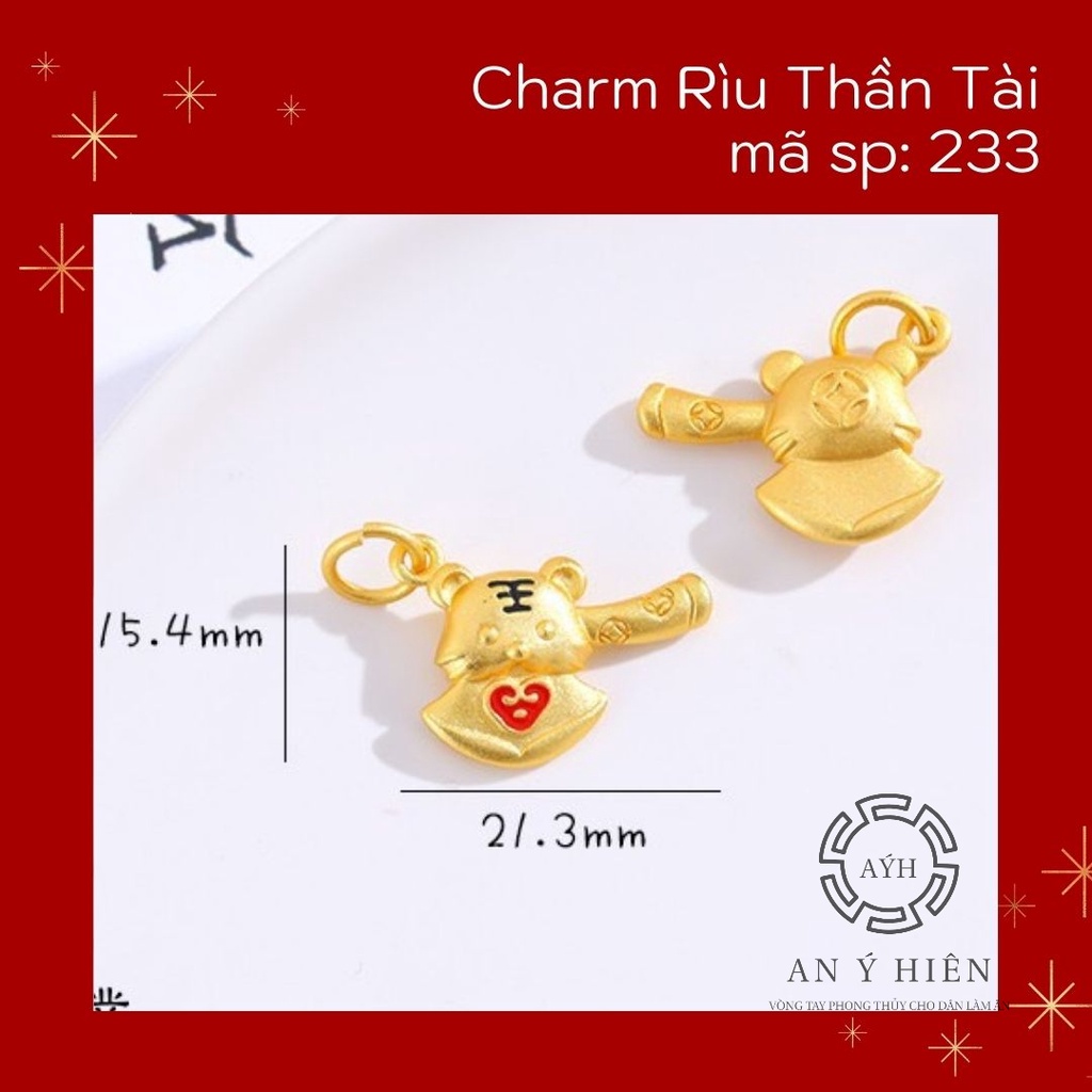 Charm Rìu thần tài #C233 ( An Ý Hiên)
