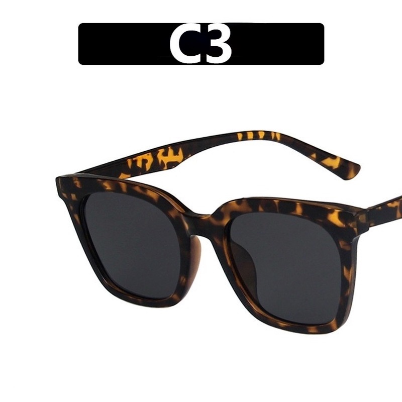 Kính Mát Gọng Đen Chống Nắng Thời Trang Cho Nam Nữ