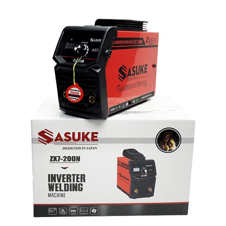 Máy hàn điện tử mini inverter Sasuke mã ZX7-200N l Có đồng hồ