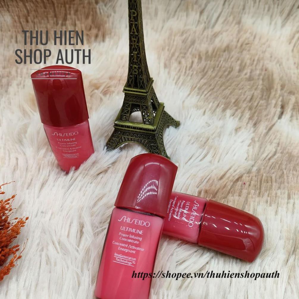 Tinh Chất Dưỡng Da Shiseido Ultimune Power Infusing Concentrate 10ml - bảo vệ làn da khỏe mạnh rạng rỡ