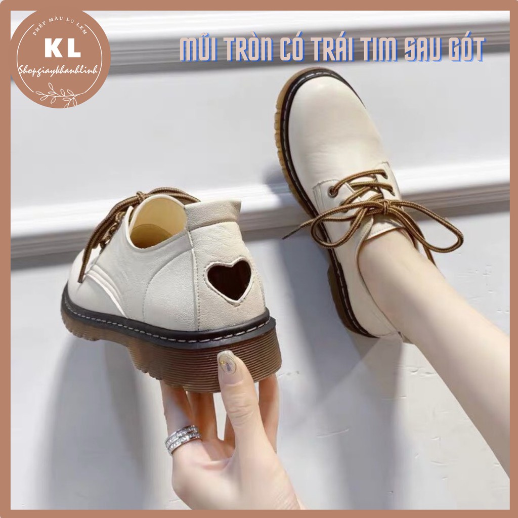 Giày oxford đế xuông có dây mũi tròn ( HÀNG SẴN FULL SIZE )