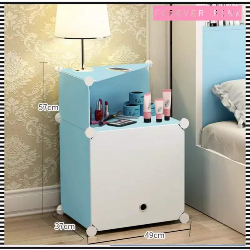 Tủ nhựa Mini đầu giường 2 tầng gọn nhẹ