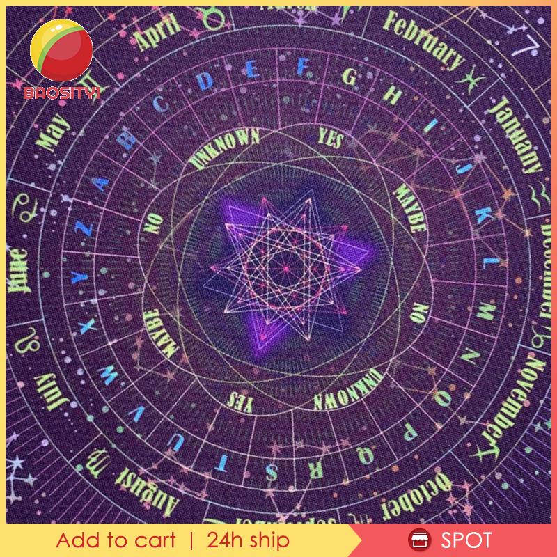 [Baosity1] Khăn Trải Bàn Chơi Bài Tarot Altar Cổ Điển Vải Flannel Dày