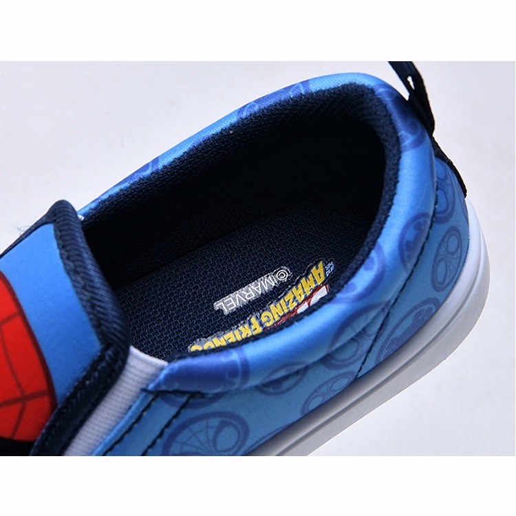 Giày Đi Trong Nhà In Hình Người Nhện Kiểu Hàn Quốc Cho Bé