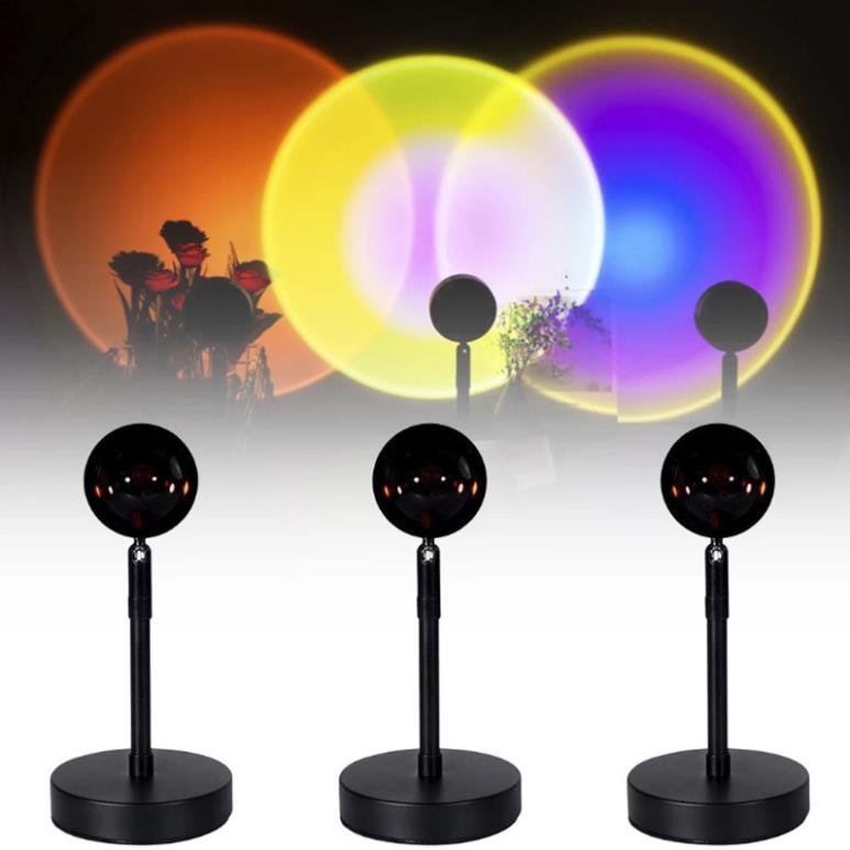 Combo Bờm + Đèn Chụp Ảnh Hoàng Hôn Nhiều Màu HOT TIKTOK 2021 - Đèn Cầu Vồng Lên Ảnh Cực Đẹp