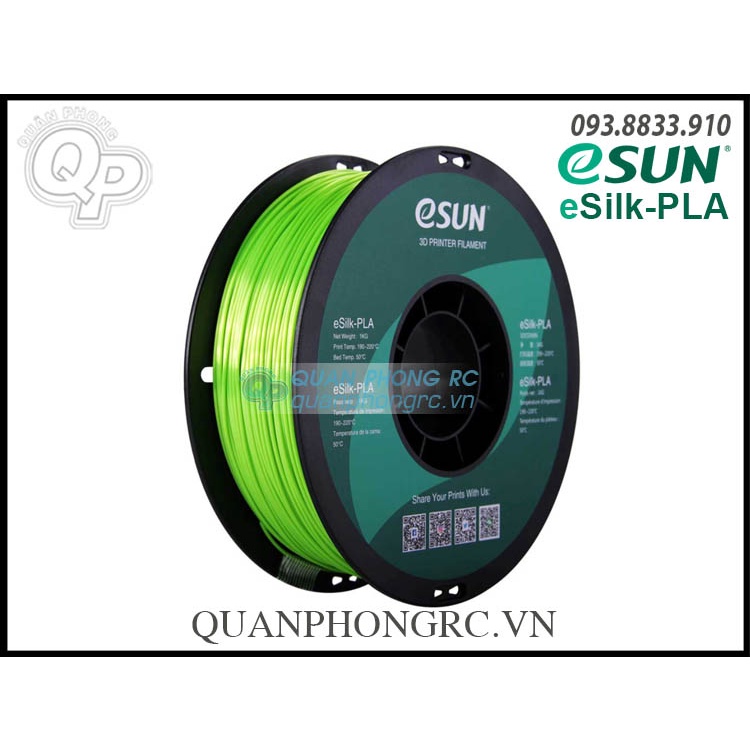 Nhựa In 3D Filament eSUN eSilk PLA 1.75mm 1kg