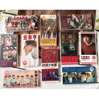 TỔNG HỢP POSTCARD CÁC NHÓM NHẠC VÀ THÀNH VIÊN NHÓM NHẠC KPOP