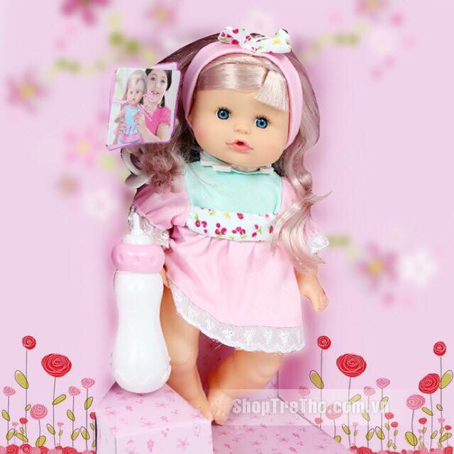 Bê babydoll biết đi tè loại to