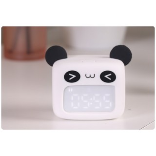 Đồng hồ báo thức mini world gấu Panda