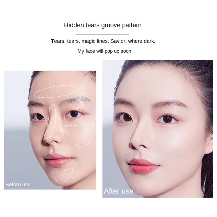 Phấn Che Khuyết Điểm Lâu Trôi Kiềm Dầu Chống Thấm Nước Và Mồ Hôi Màu Lì Tự Nhiên Không Dễ Bị Khô Và Ướt