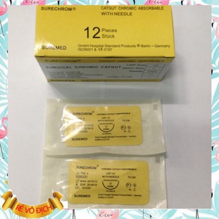 Chỉ chromic catgut có kim