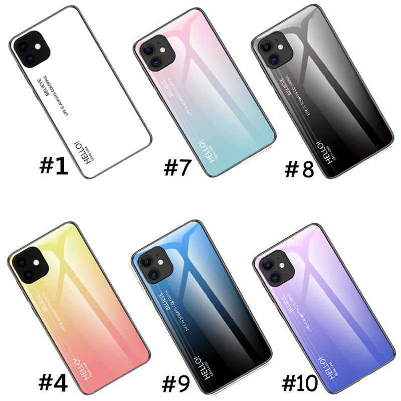 Casing For Nokia 9 Pureview 4.2 7 6.1 3.1 Plus 8.1 X7 X6 X3 X71 8 Sirocco Gradient Tempered Glass Case Couple Soft Edge Back Cover